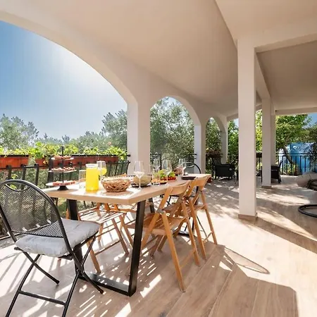 Villa New!!! Xl Swimming Pool With Waterfall Posedarje